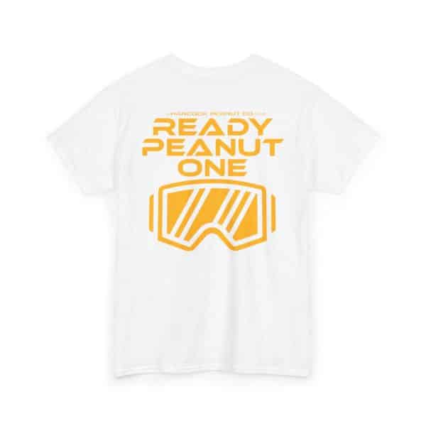 Ready Peanut One | Ready Player One | Mascot | Heavy Cotton Tee - Image 3