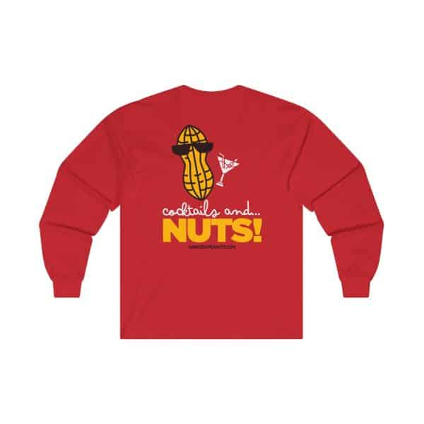 Cocktails and Nuts | Unisex Ultra Cotton Long Sleeve Tee - Image 4